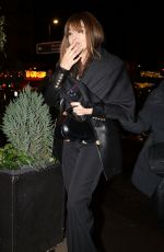 MONICA BELLUCI Out for Dinner at Le Dome Montparnasse in Paris 11/25/2024