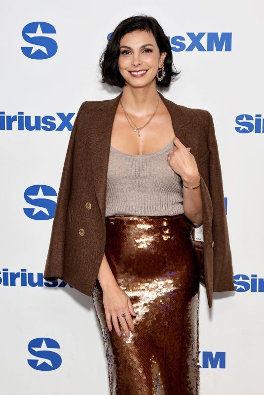 MORENA BACCARIN at SiriusXM Studios in New York City 11/04/2024