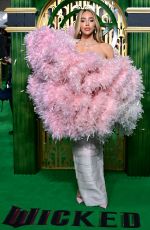 MUNROE BERGDORF at Wicked: Part One Premiere at Royal Festival Hall in London 11/18/2024