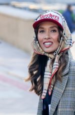 MYLEENE KLASS Leaves ITV studios 11/28/2024