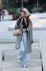 MYLEENE KLASS Leaves ITV studios 11/28/2024