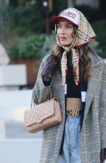 MYLEENE KLASS Leaves ITV studios 11/28/2024