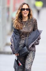 MYLEENE KLASS Leaves Smooth Radio in London 11/22/2024