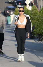MYLEENE KLASS Makes Time to Exercise Along California Coast 11/20/2024