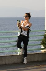 MYLEENE KLASS Makes Time to Exercise Along California Coast 11/20/2024
