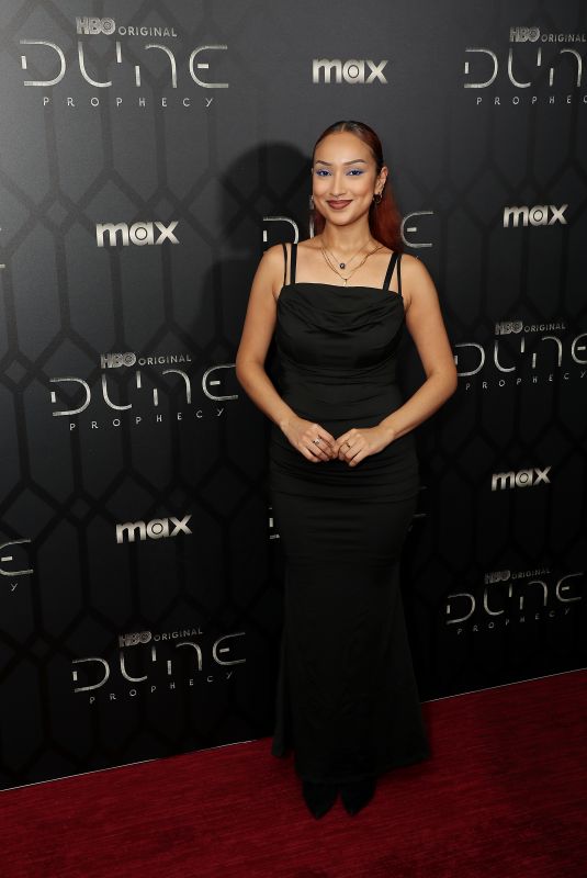 NABIHAH AHMAD at After-Party of Premiere of HBO Original Drama Series Dune: Prophecy in New York 10/30/2024