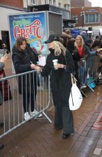 NADIYA BYCHKOVA Arrives at Blackpool Tower for StrIctly Come Dancing 11/15/2024