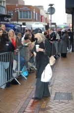 NADIYA BYCHKOVA Arrives at Blackpool Tower for StrIctly Come Dancing 11/15/2024