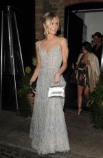 NADIYA BYCHKOVA Night Out at Chiltern Firehouse in London 11/13/2024