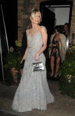 NADIYA BYCHKOVA Night Out at Chiltern Firehouse in London 11/13/2024