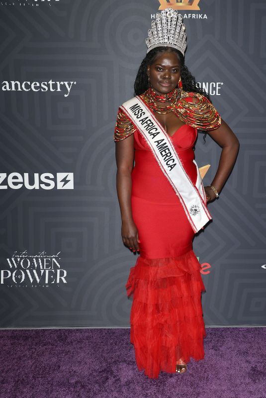 NANCY APOKO at Koshie Mills & Heirs of Afrika Present 7th Annual International Women of Power Awards in Los Angeles 11/24/2024