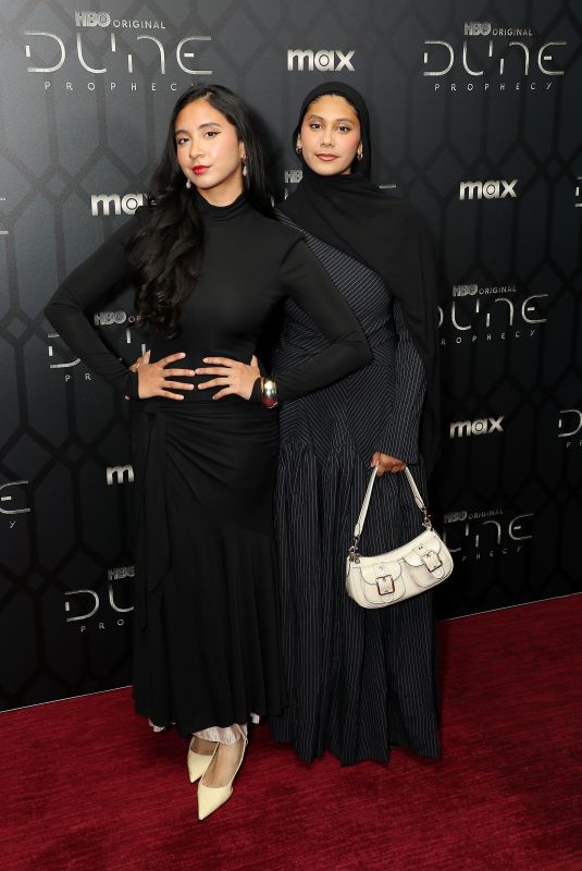 NANZEEBA and NABIHAH AHMAD at After-Party of Premiere of HBO Original Drama Series Dune: Prophecy in New York 10/30/2024