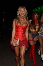 NATALIA ZOPPA Arrives at Nuage Halloween Party in Manchester 11/03/2024