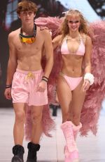 NATALIE GRACE Walks Runway at Krissy King Show at NYFW in New York 02/09/2024