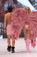NATALIE GRACE Walks Runway at Krissy King Show at NYFW in New York 02/09/2024