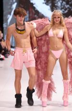 NATALIE GRACE Walks Runway at Krissy King Show at NYFW in New York 02/09/2024