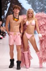 NATALIE GRACE Walks Runway at Krissy King Show at NYFW in New York 02/09/2024