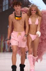NATALIE GRACE Walks Runway at Krissy King Show at NYFW in New York 02/09/2024