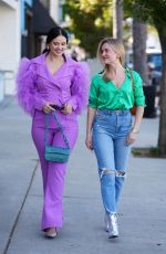 NATASHA BLASICK Arrives at  Armani Wells Shop for Store