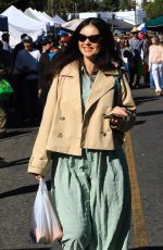 NATASHA BLASICK Out Shopping at Studio City Farmer