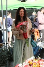 NATASHA BLASICK Out Shopping at Studio City Farmer