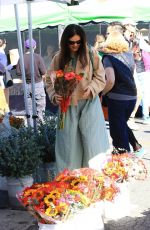 NATASHA BLASICK Out Shopping at Studio City Farmer