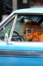 NATASHA LYONNE on the Set of Poker Face Season 2 in Downtown Manhattan 11/15/2024