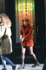 NATASHA LYONNE on the Set of Poker Face Season 2 in Downtown Manhattan 11/15/2024