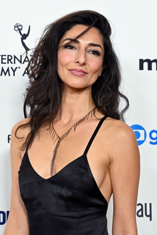 NECAR ZADEGAN at 2024 International Emmy Awards at Hilton Times Square Hotel in New York 11/25/2024