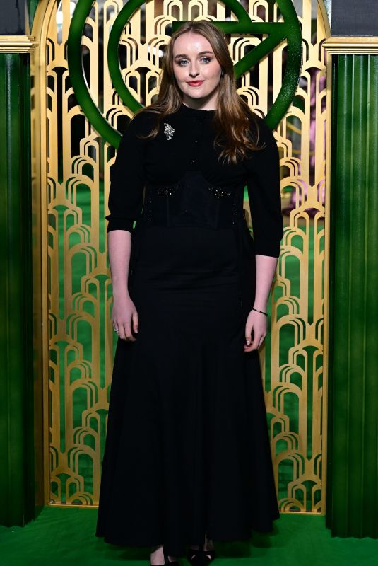 NELL MESCAL at Wicked: Part One Premiere at Royal Festival Hall in London 11/18/2024