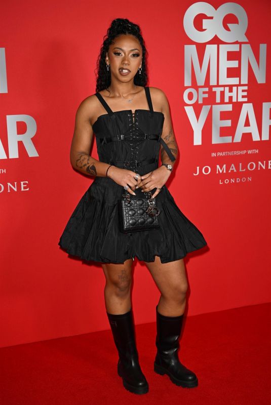 NIA ARCHIVES at GQ Men of the Year Awards 2024 at Kensington Roof Gardens in London 11/19/2024