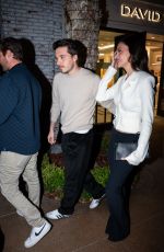 NICOLA PELTZ and Brooklyn Beckham Arrives for Revolve Holiday Shop Grand Opening at The Grove in Los Angeles 11/14/2024