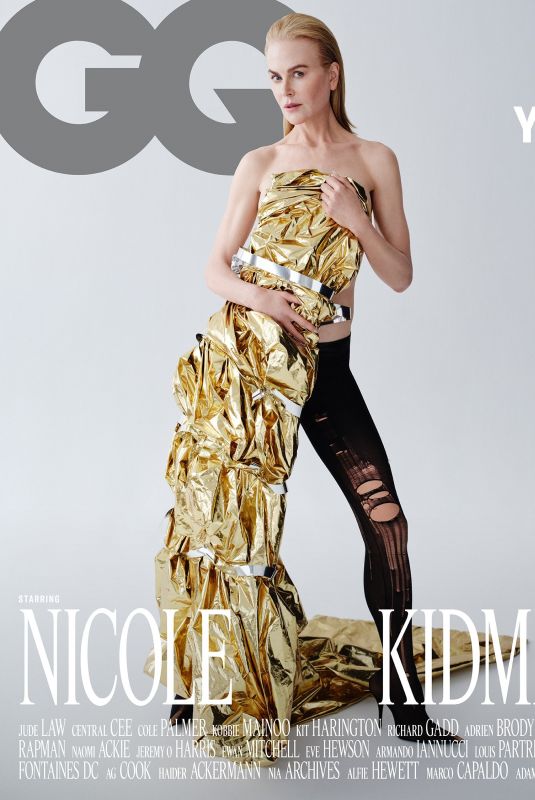 NICOLE KIDMAN for GQ UK, December 2024
