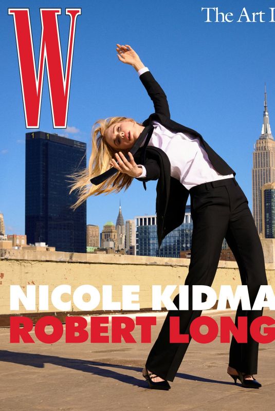 NICOLE KIDMAN for W Magazine: The Art Issue, November 2024