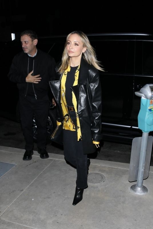 NICOLE RICHIE Arrives at The Bird Streets Club in West Hollywood 11/15/2024