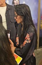 NICOLE SCHERZINGER Out Posing with Fans in New York 10/30/2024