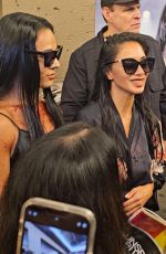 NICOLE SCHERZINGER Out Posing with Fans in New York 10/30/2024