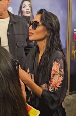 NICOLE SCHERZINGER Out Posing with Fans in New York 10/30/2024