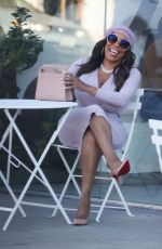 NIECY NASH on the Set of All