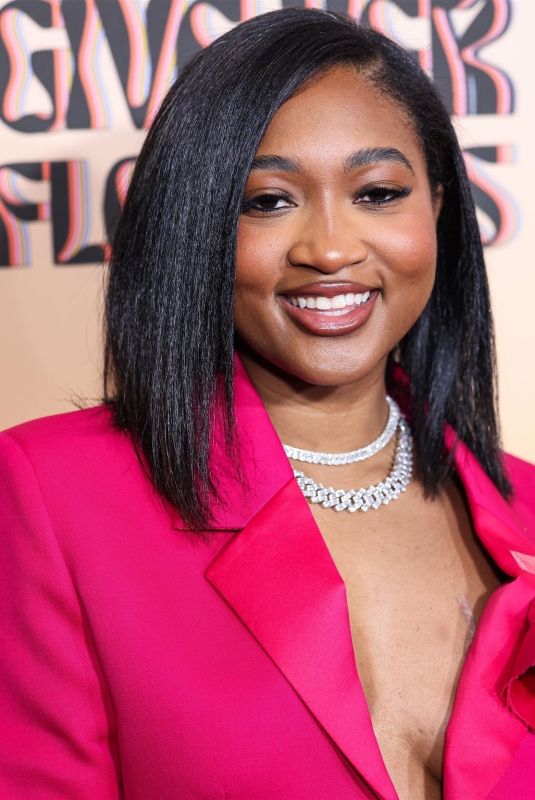 NIJA CHARLES at 3rd Annual Give Her FlowHERS Awards Gala in Los Angeles 11/08/2024