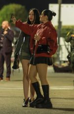 NOAH CYRUS and Friend Arrives at Sabrina Carpenter
