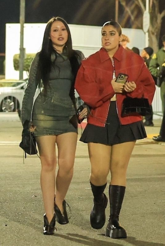 NOAH CYRUS and Friend Arrives at Sabrina Carpenter