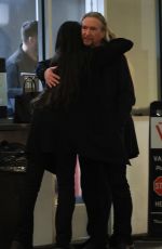 NOOR ALFALLAH Out for Dinner with a Mystery Man in E Baldi in Beverly Hills 11/07/2024