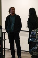 NOOR ALFALLAH Out for Dinner with a Mystery Man in E Baldi in Beverly Hills 11/07/2024