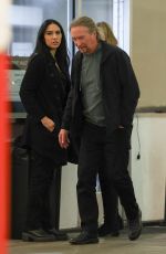 NOOR ALFALLAH Out for Dinner with a Mystery Man in E Baldi in Beverly Hills 11/07/2024