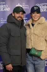 OLIVIA ATTWOOD at Hyde Park Winter Wonderland Preview Night 2024 in London 11/20/2024