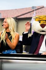 OLIVIA DUNNE at on the Set of ESPN College GameDay in Baton Rouge 11/09/2024