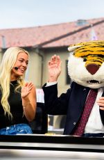 OLIVIA DUNNE at on the Set of ESPN College GameDay in Baton Rouge 11/09/2024