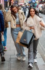 OLIVIA HAWKINS and ROSIE SEABROOK Out for Lunch in London 11/14/2024