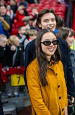 OLIVIA RODRIGO at Manchester United FC vs Chelsea FC Premier League Match in Manchester 11/03/2024